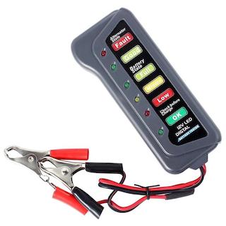 Tester and charge for 12 V lead batteries controller
