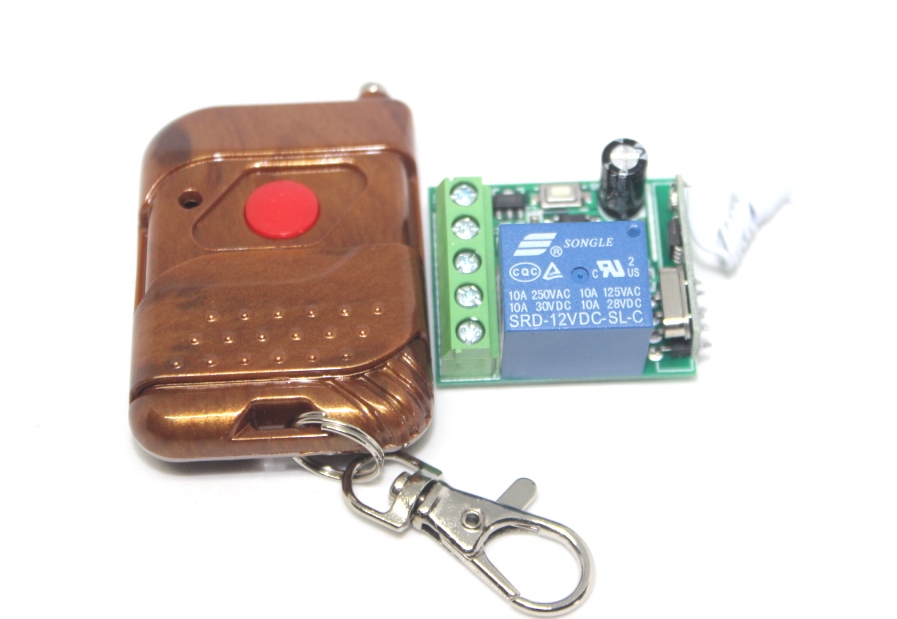 Four way RF wireless remote control with receiver - HUB360